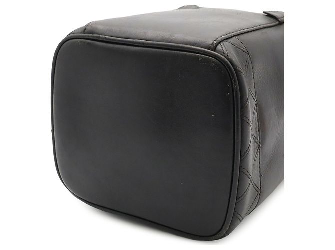 Chanel Bicolor Coco Mark Vanity Bag Schwarz - Ansicht 6