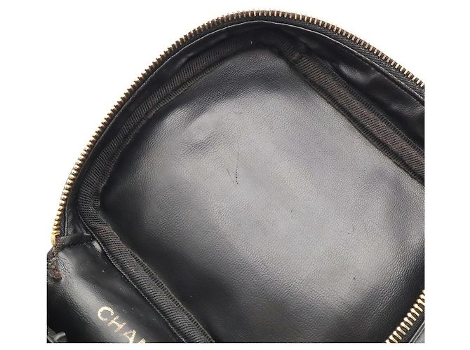 Chanel Bicolor Coco Mark Vanity Bag Schwarz - Ansicht 7