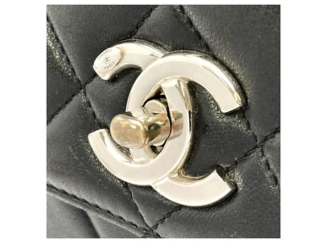 Borsa a mano Chanel Trendy CC Matelassé con manico superiore Nero - vista 13