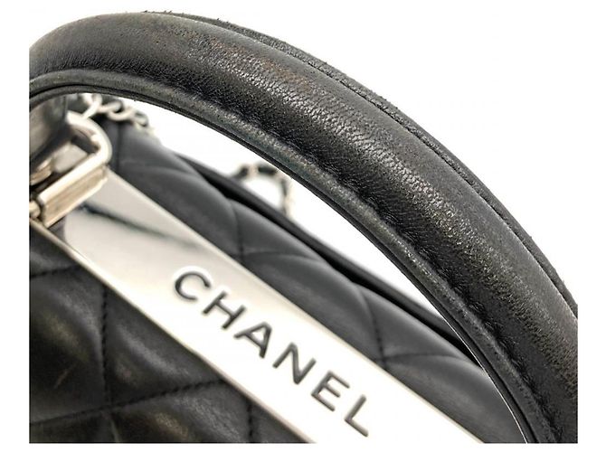 Borsa a mano Chanel Trendy CC Matelassé con manico superiore Nero - vista 14
