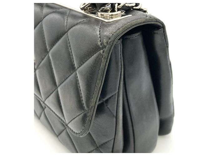 Borsa a mano Chanel Trendy CC Matelassé con manico superiore Nero - vista 8