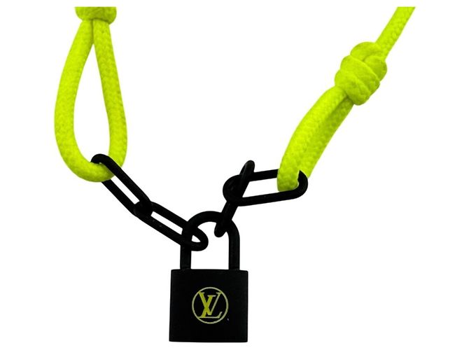 Lockit Bracciale con ciondoli Louis Vuitton Giallo - vista 2