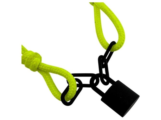 Lockit Bracciale con ciondoli Louis Vuitton Giallo - vista 5