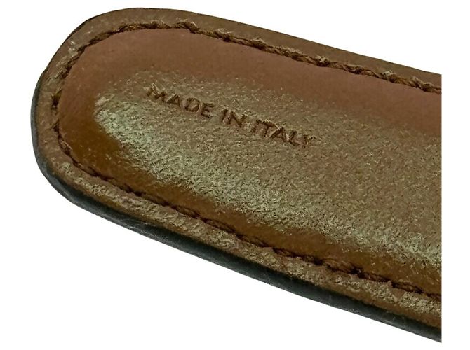 Céline Fascia per capelli CELINE Triomphe Marrone Nero Bianco - vista 7