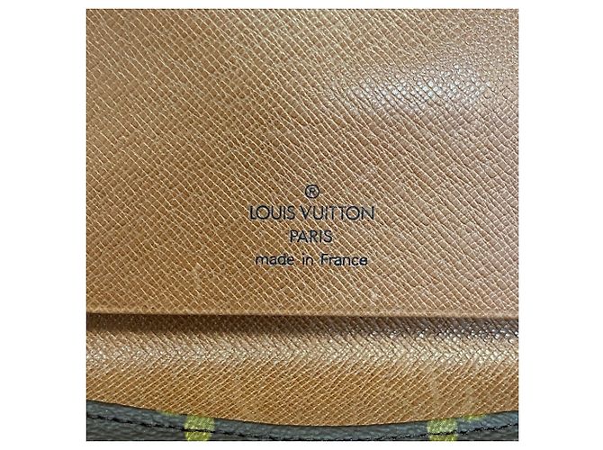 Borsa a pochette Louis Vuitton Monogram in pelle Marrone - vista 7