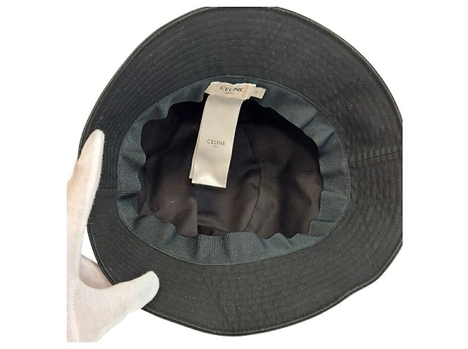 Céline Celine Bucket Hat Schwarz - Ansicht 8