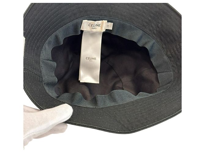 Céline Celine Bucket Hat Schwarz - Ansicht 9