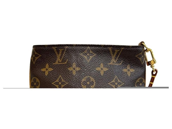 Pouch Monogram Louis Vuitton Marrone - vista 2