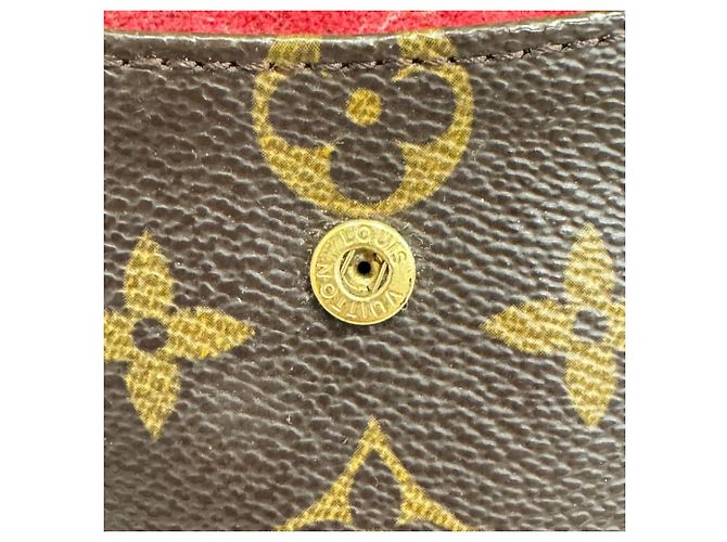 Pouch Monogram Louis Vuitton Marrone - vista 9