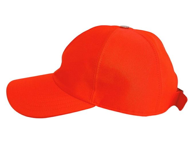 Cappellino da baseball Chanel 18P Coco Mark Orange Arancione - vista 4