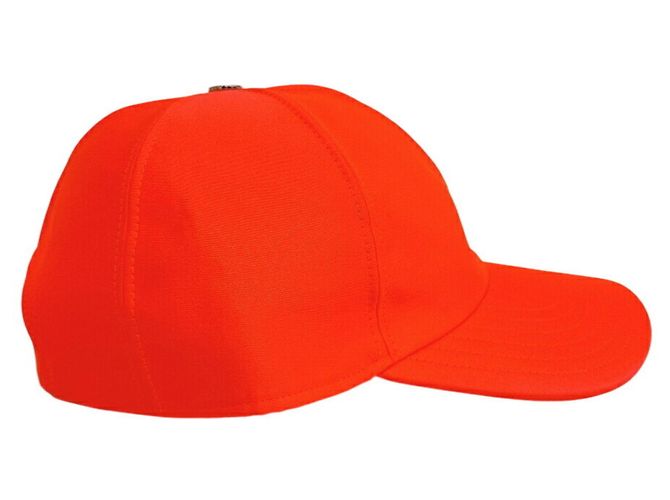 Cappellino da baseball Chanel 18P Coco Mark Orange Arancione - vista 6