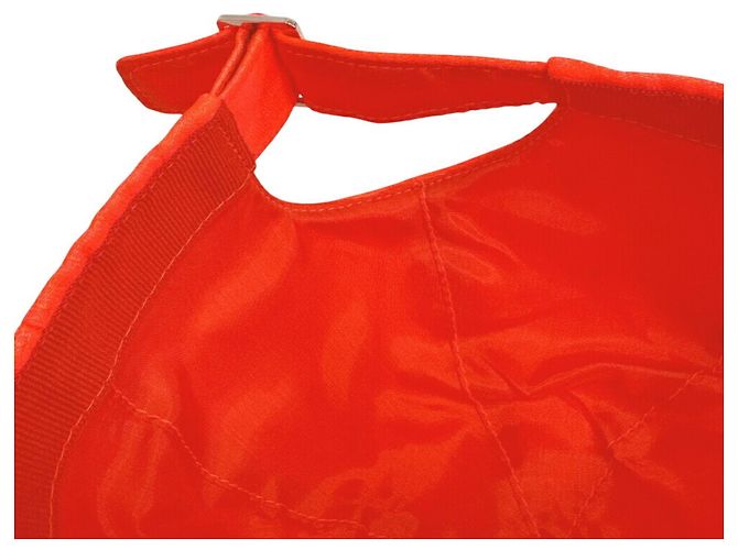Cappellino da baseball Chanel 18P Coco Mark Orange Arancione - vista 8