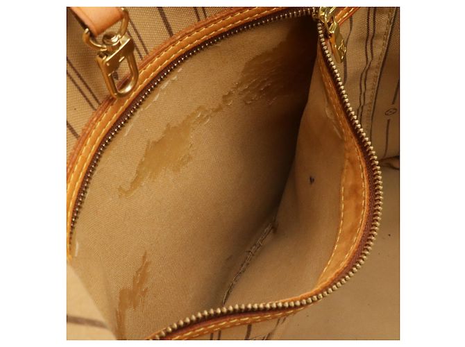 Borsa Tote Louis Vuitton Monogram Neverfull MM Marrone - vista 10