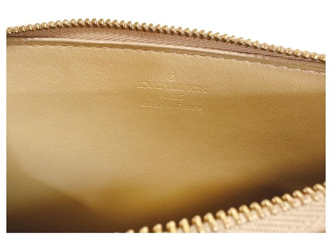 Borsa Louis Vuitton Lexington Monogram Vernis Giallo - vista 7