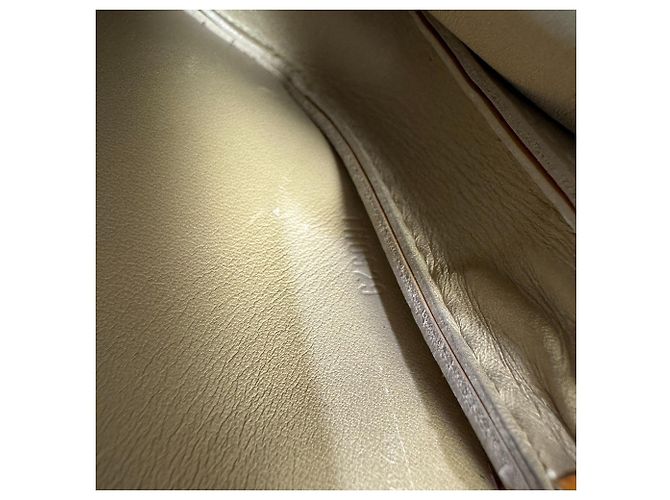 Borsa Louis Vuitton Lexington Monogram Vernis Giallo - vista 8