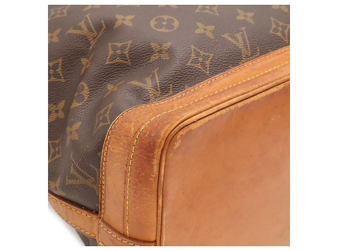 Borsa a tracolla Louis Vuitton Monogram Noe Marrone - vista 2
