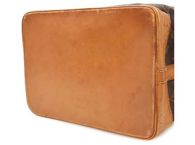 Borsa a tracolla Louis Vuitton Monogram Noe Marrone - vista 3