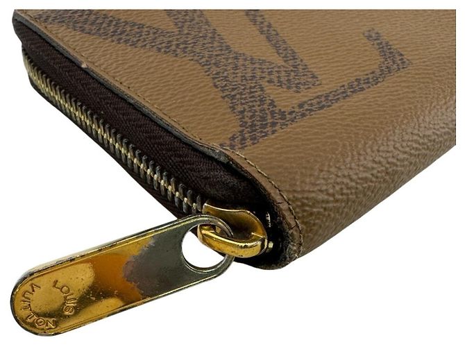 Cartera Zippy Louis Vuitton de cuero marrón Castaño - vista 3