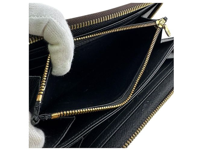 Cartera Zippy Louis Vuitton de cuero marrón Castaño - vista 7
