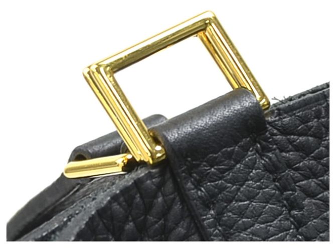 Hermès Borsa Hermes Picotin Lock MM 22 Nero - vista 12