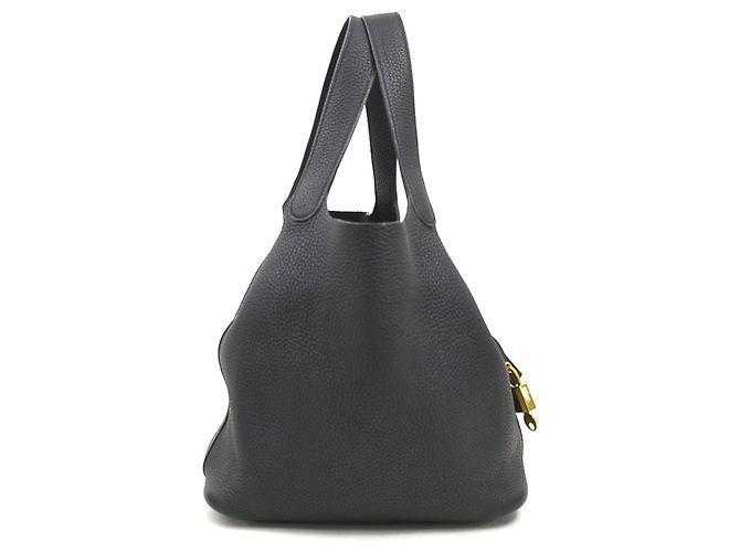 Hermès Borsa Hermes Picotin Lock MM 22 Nero - vista 3