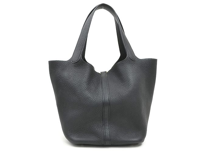 Hermès Borsa Hermes Picotin Lock MM 22 Nero - vista 4