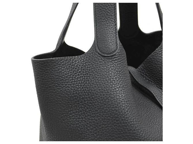 Hermès Borsa Hermes Picotin Lock MM 22 Nero - vista 6