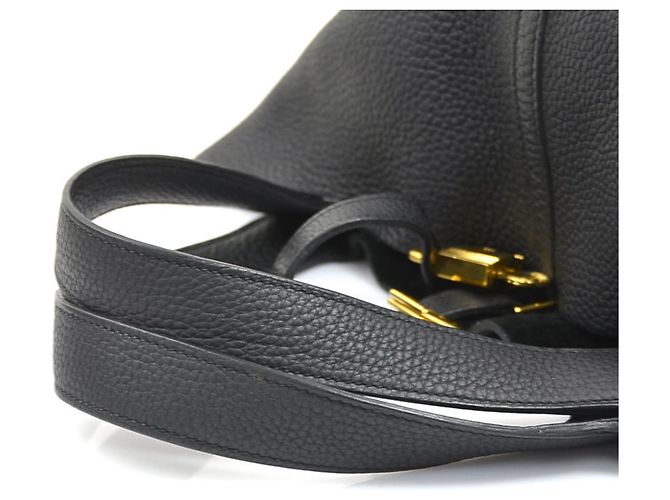 Hermès Borsa Hermes Picotin Lock MM 22 Nero - vista 8