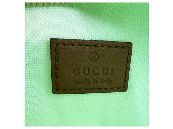 Borsa a mano/Borsa a tracolla Gucci Sherry Line Marrone Rosa Verde - vista 13
