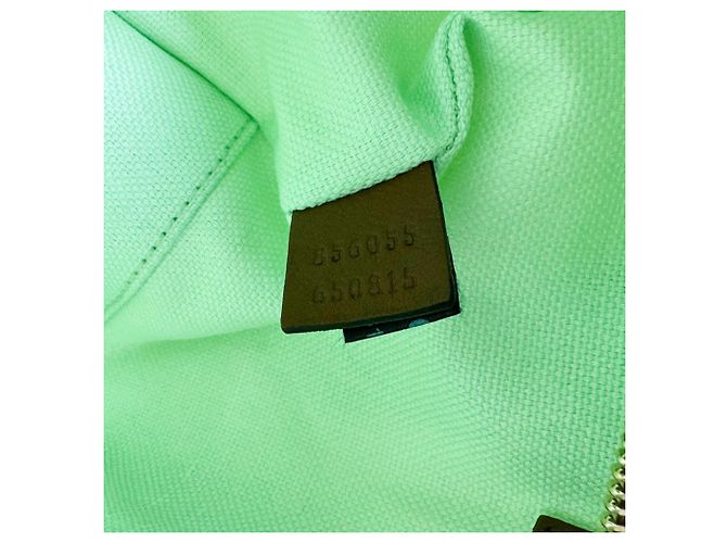 Borsa a mano/Borsa a tracolla Gucci Sherry Line Marrone Rosa Verde - vista 14