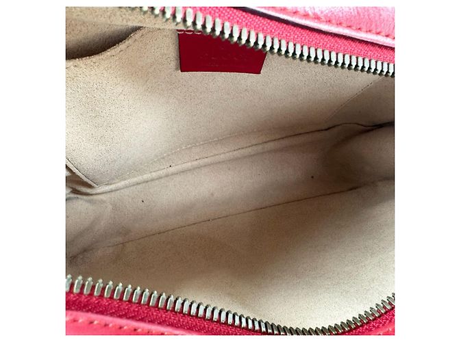 Borsa a tracolla Gucci GG Marmont Rosso - vista 5