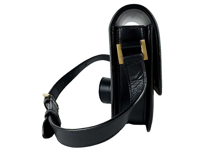 Borsa a tracolla Saint Laurent in pelle nera Nero - vista 2