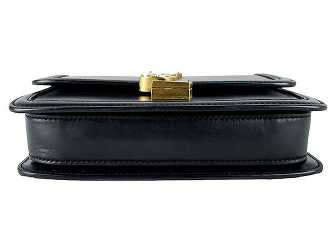 Borsa a tracolla Saint Laurent in pelle nera Nero - vista 4