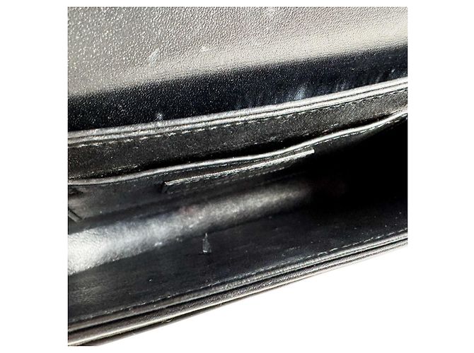 Borsa a tracolla Saint Laurent in pelle nera Nero - vista 5