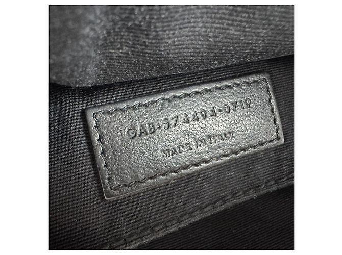 Borsa a tracolla Saint Laurent in pelle nera Nero - vista 13