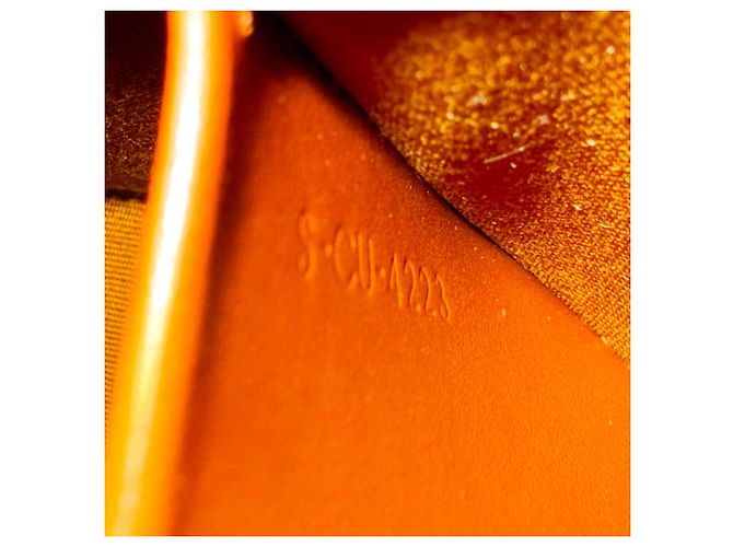 Céline Borsa a tracolla Celine in pelle marrone - vista 12