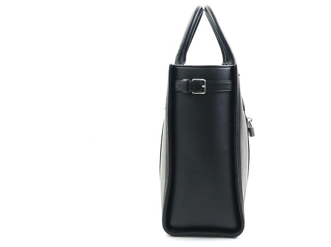 Céline Borsa a mano Celine Medium Cabas in pelle Nero - vista 2