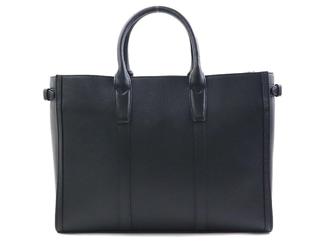 Céline Borsa a mano Celine Medium Cabas in pelle Nero - vista 3