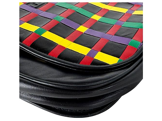 Fendi Multicolor Leather Shoulder Bag Black Multiple colors - view 8