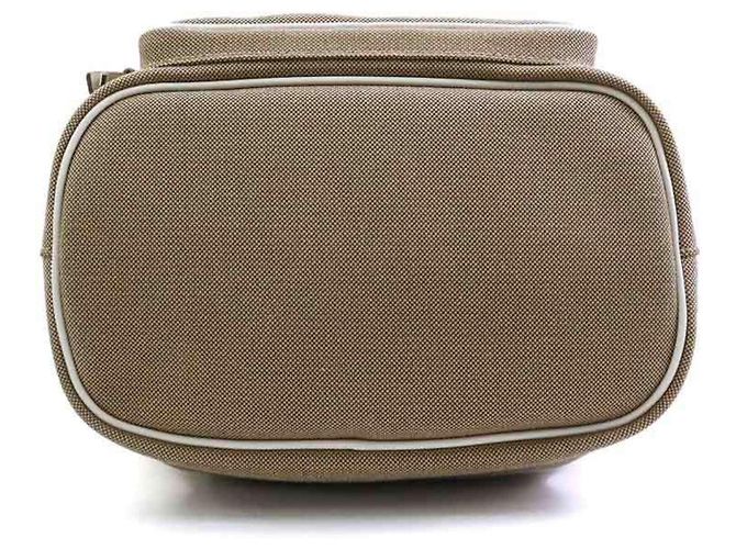 Jacquard Prada Handtasche/Schultertasche Braun Weiß - Ansicht 4