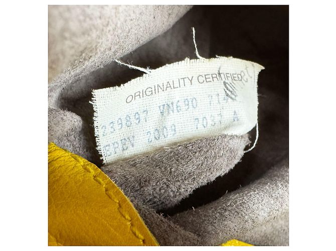 Borsa a tracolla Bottega Veneta Yellow Intrecciato Giallo - vista 12