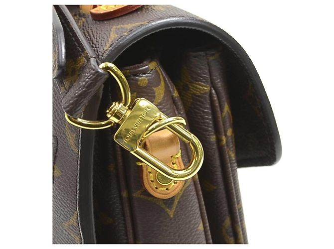 Borsa a tracolla Louis Vuitton Monogram Pochette Metis Marrone Monogramma - vista 11