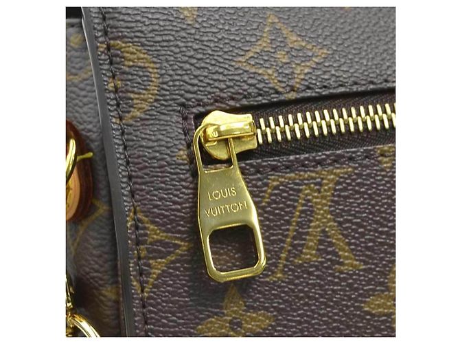 Borsa a tracolla Louis Vuitton Monogram Pochette Metis Marrone Monogramma - vista 13
