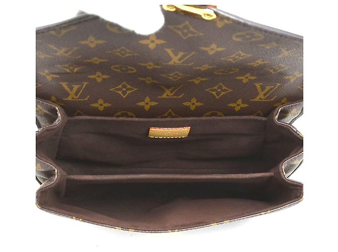 Borsa a tracolla Louis Vuitton Monogram Pochette Metis Marrone Monogramma - vista 5