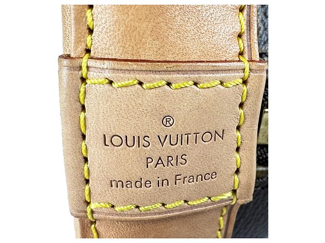 Borsa Louis Vuitton Monogram Alma BB Marrone Monogramma - vista 13