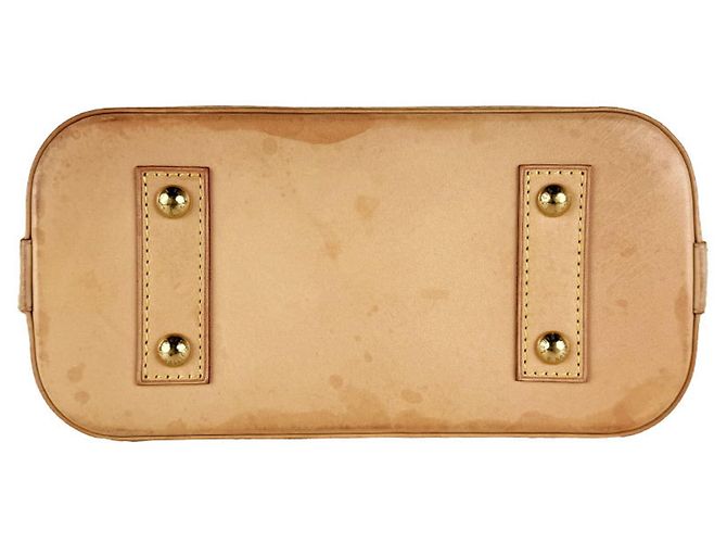 Borsa Louis Vuitton Monogram Alma BB Marrone Monogramma - vista 4