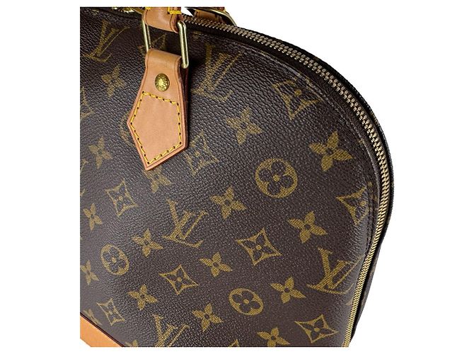 Borsa Louis Vuitton Alma Monogram Canvas Marrone Monogramma - vista 5