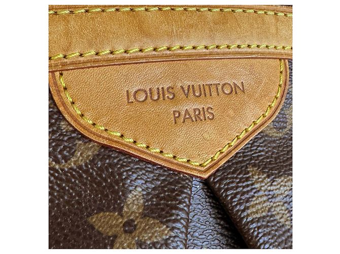 Borsa Louis Vuitton Monogram Tivoli GM Marrone Monogramma - vista 11