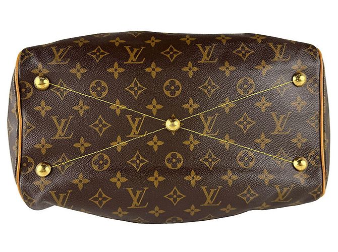 Borsa Louis Vuitton Monogram Tivoli GM Marrone Monogramma - vista 4