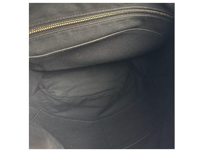 Zaino Louis Vuitton Monogram Macassar Christopher MM Marrone Nero Monogramma - vista 5